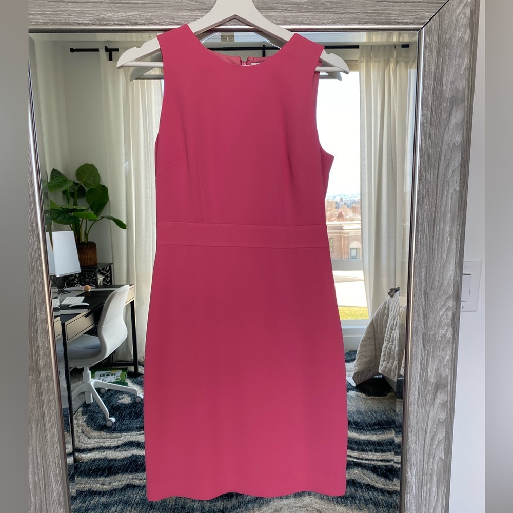 PINK JCREW Pencil Sheath Dress